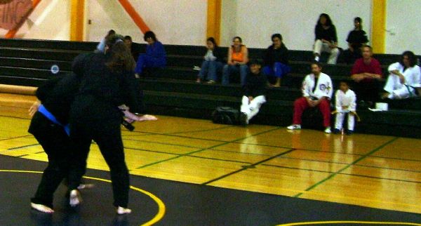 Inst. Beth Matulich self defense demo